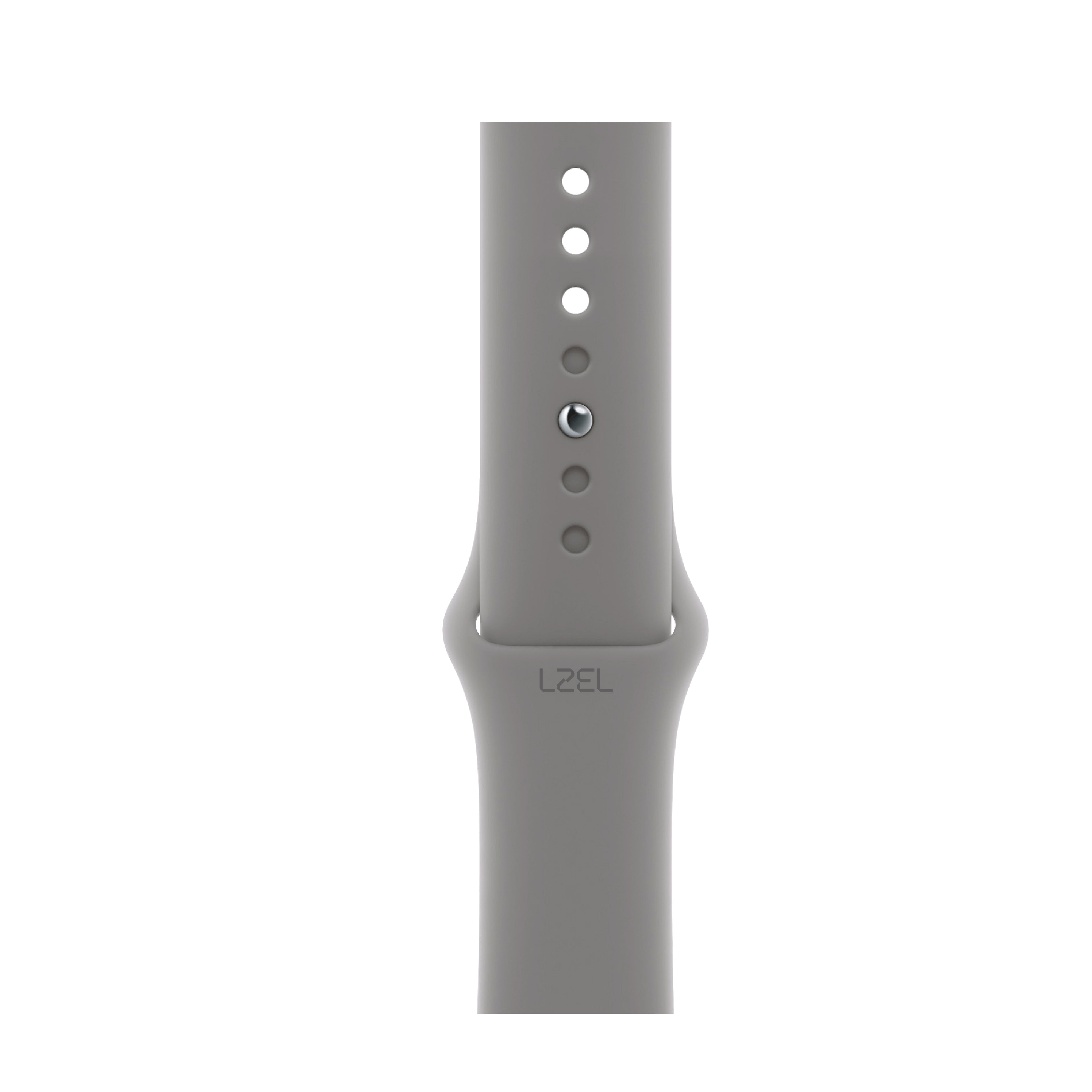 LZEL 42/44/45/46/49MM AvalonFlex Silicone Watch Band Clay|Dark Gray