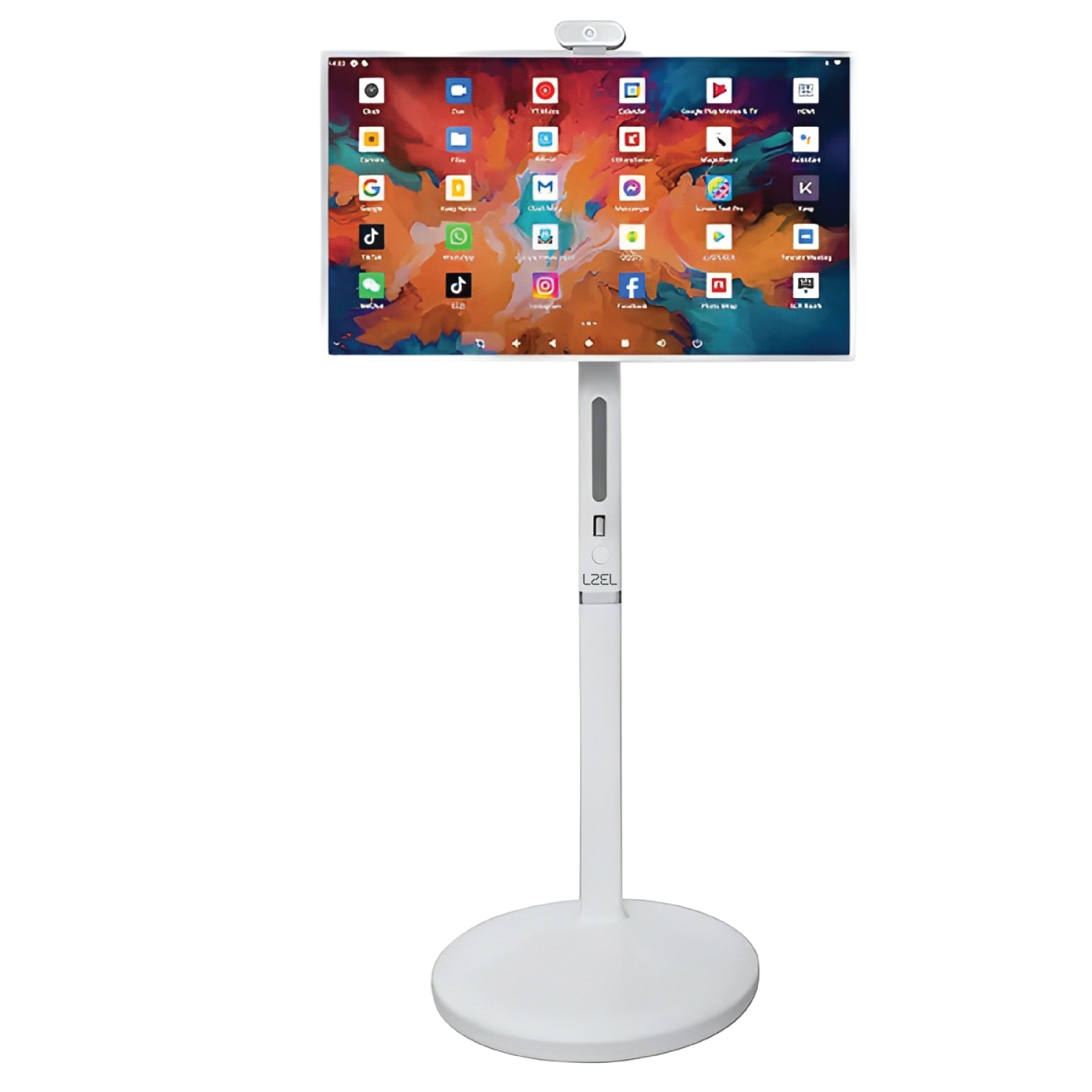 LZEL Smart 32" Android Touch Mobile Monitor with Built-in Stand