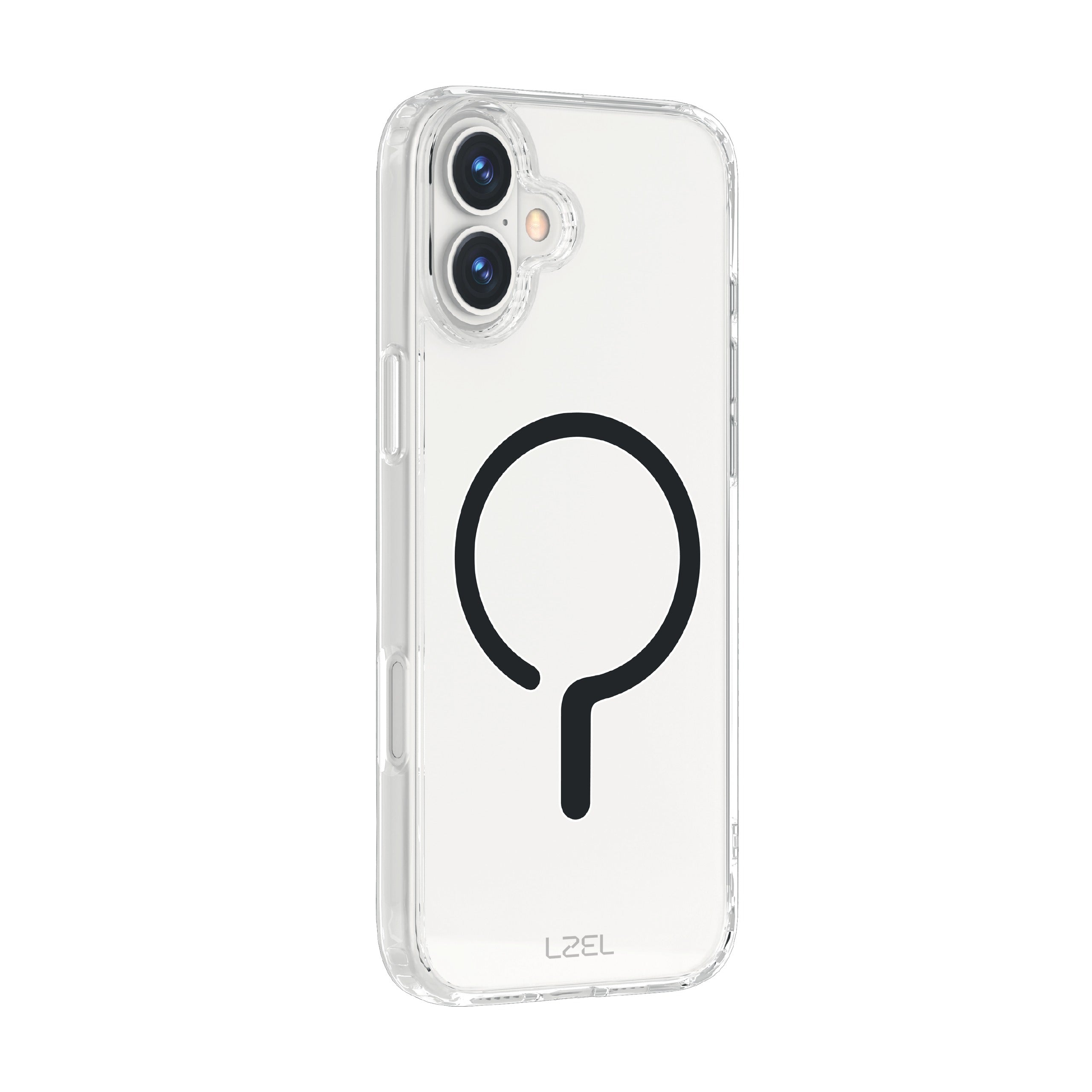 LZEL iPhone 16 Mag Clear Fusion With New Magsafe Black