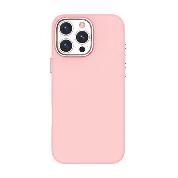 LZEL iPhone 16 Pro Max PrimeShield Silicone Case | Light Pink