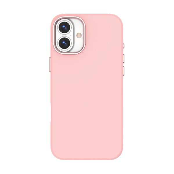 LZEL iPhone 16 Plus Primeshield Silicone Case | Light Pink