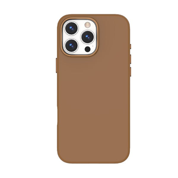 LZEL iPhone 16 Pro Primeshield Silicone Case | Brown