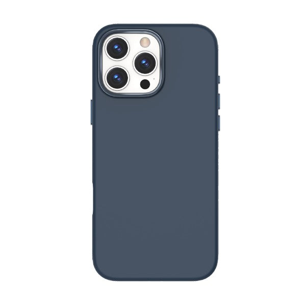 LZEL iPhone 16 Pro Max PrimeShield Silicone Case | Strom Blue