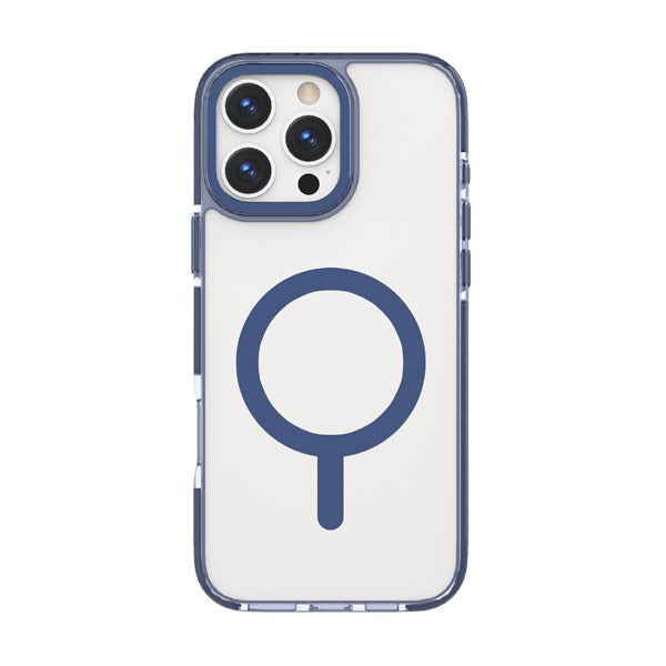 LZEL iPhone 16 Pro MagHex Armor Clear Case With Magsafe | Blue