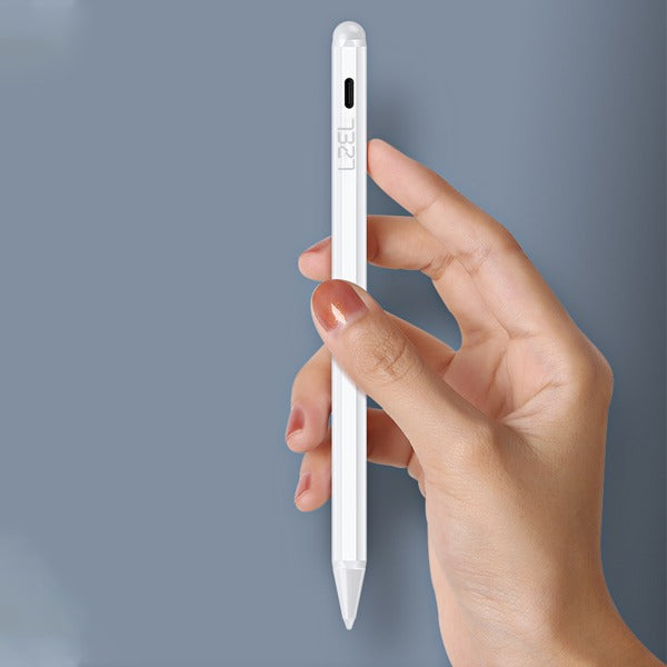 LZEL Pro Touch Stylus iPad Pencil With Palm Rejection White