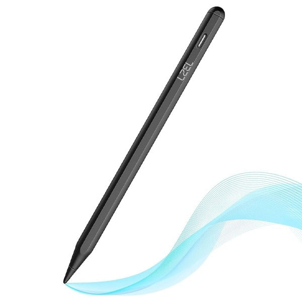 LZEL Pro Touch Stylus iPad Pencil With Palm Rejection Black