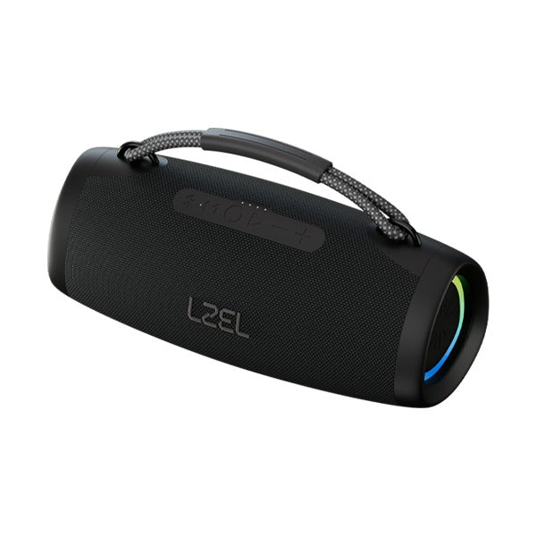 LZEL Aquilasonus Pro Portable Waterproof Bluetooth Speaker With RGB Lights | Black