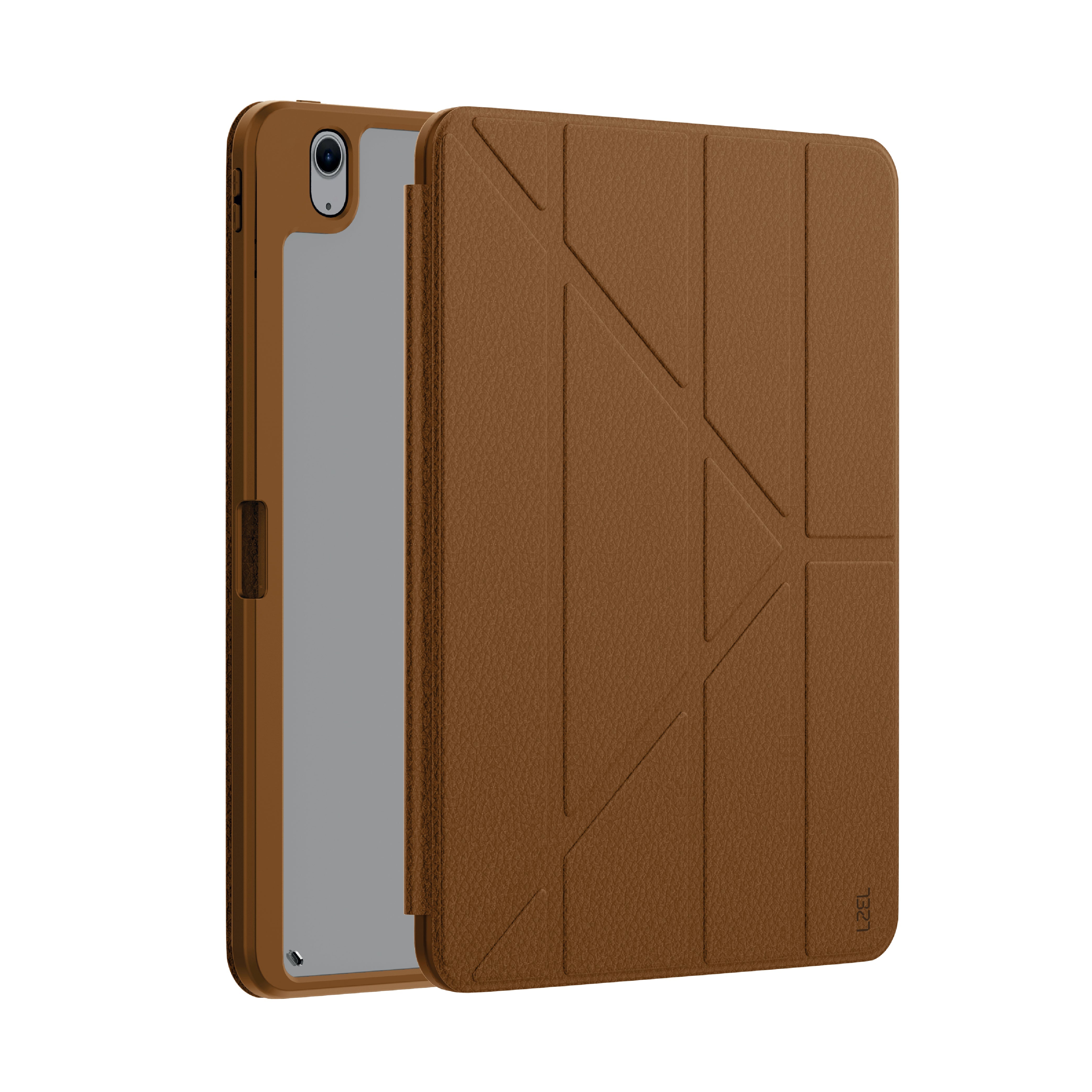 LZEL iPad 10.9" Leather Smart Imperium Folio Series Case Brown